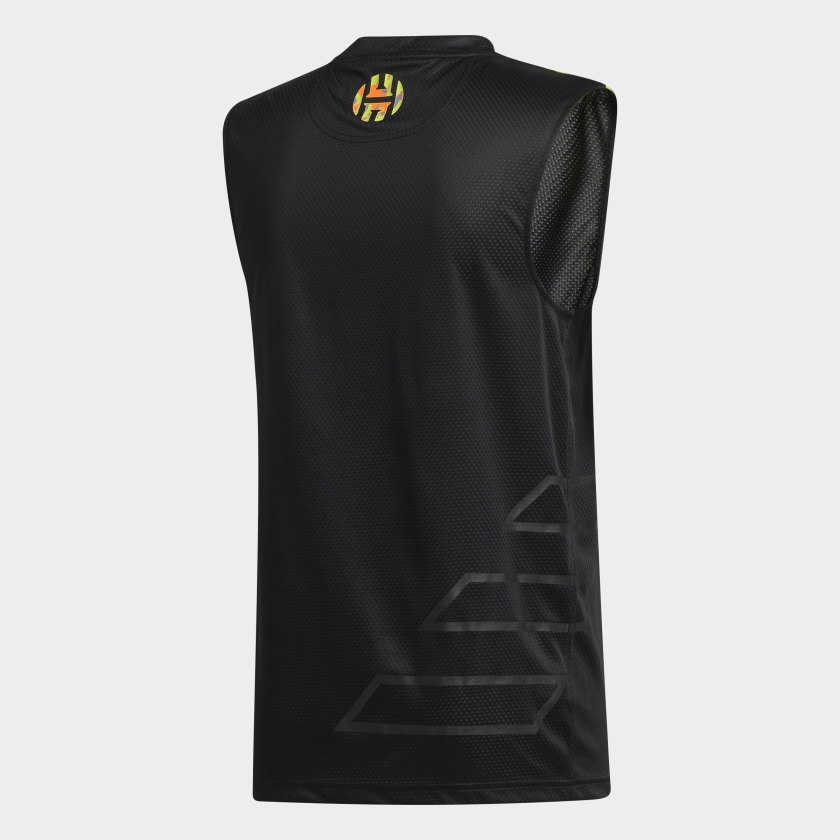 Áo Adidas Chính Hãng HARDEN SWAGGER JERSEY Đen/Xanh JapanSport FQ0619