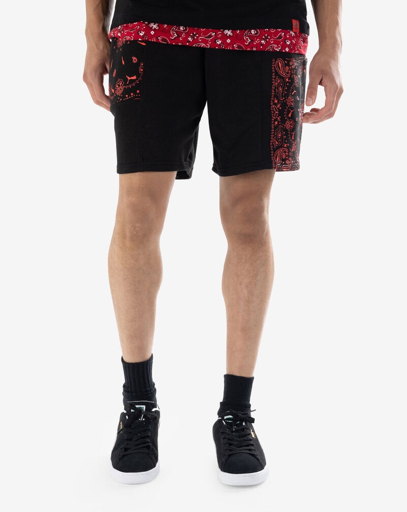 Quần Puma Nam Chính Hãng - Offbeat Patchwork Shorts - Đen | JapanSport  532564-01