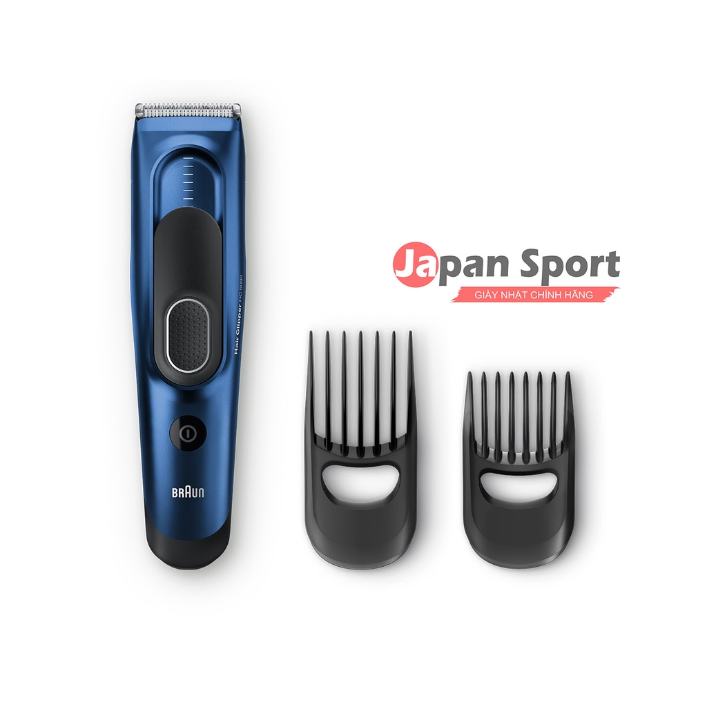 Tông đơ Braun HC5030 kèm combo 2 lược, 16 nút điều chỉnh độ dài | JapanSport Tông đơ Braun HC5030 kèm combo 2 lược, 16 nút điều chỉnh độ dài | JapanSport