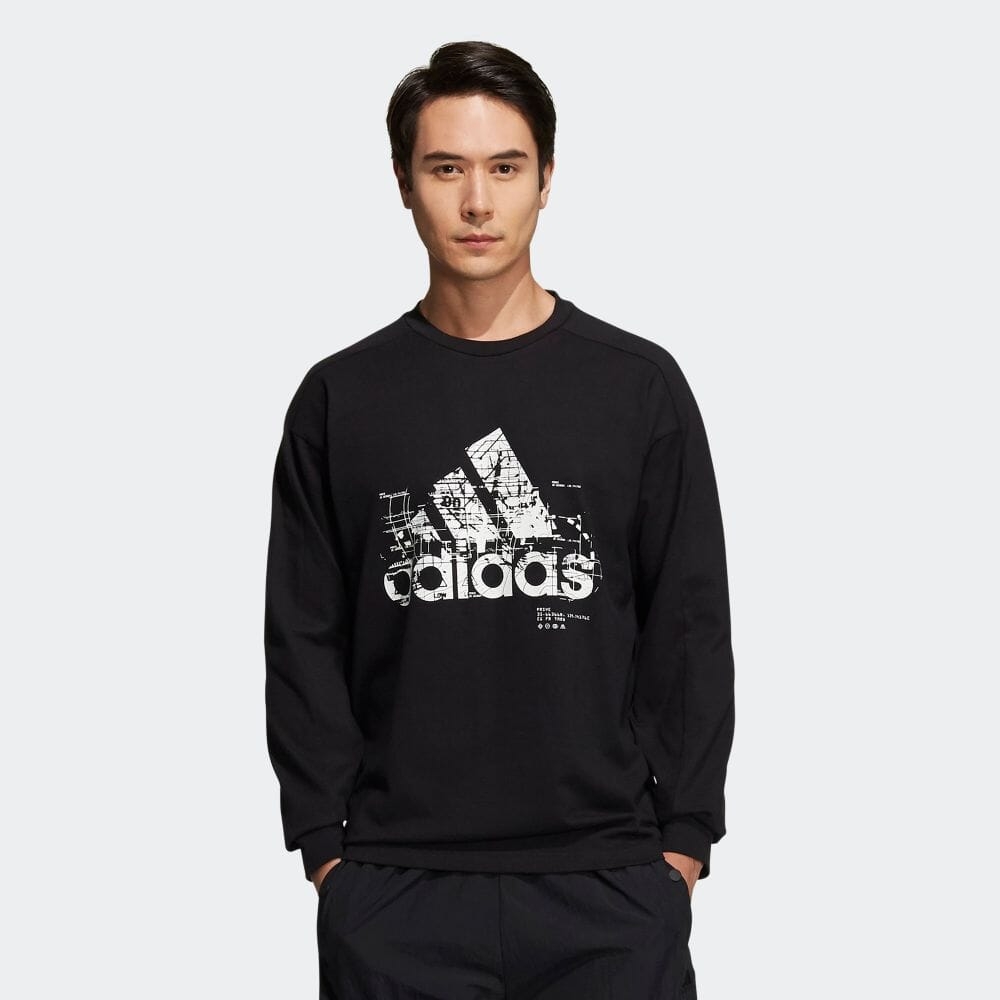 Áo Adidas Chính hãng - Artist long sleeve Nam - Đen | JapanSport ...
