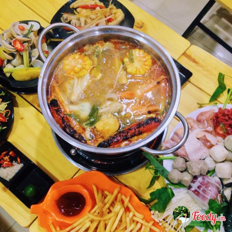 Buffet Lẩu Thái hải sản thượng hạng