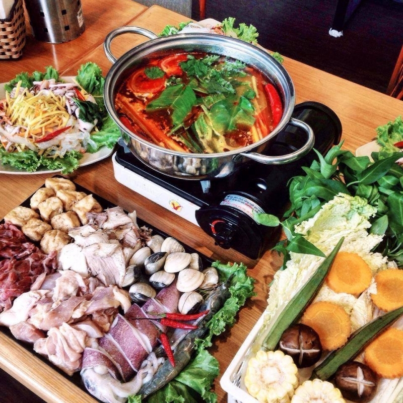 Buffet Lẩu Thái hải sản thượng hạng