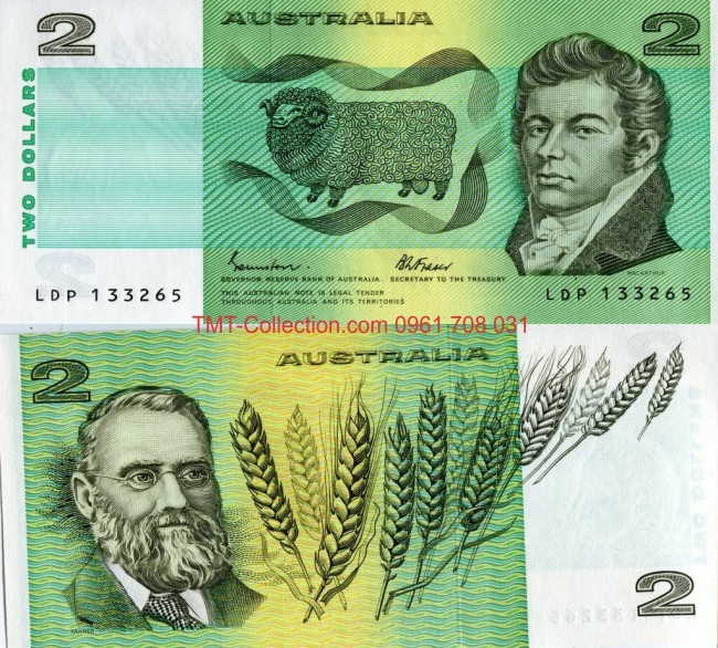 Australia - Úc 2 dolars 1985 UNC