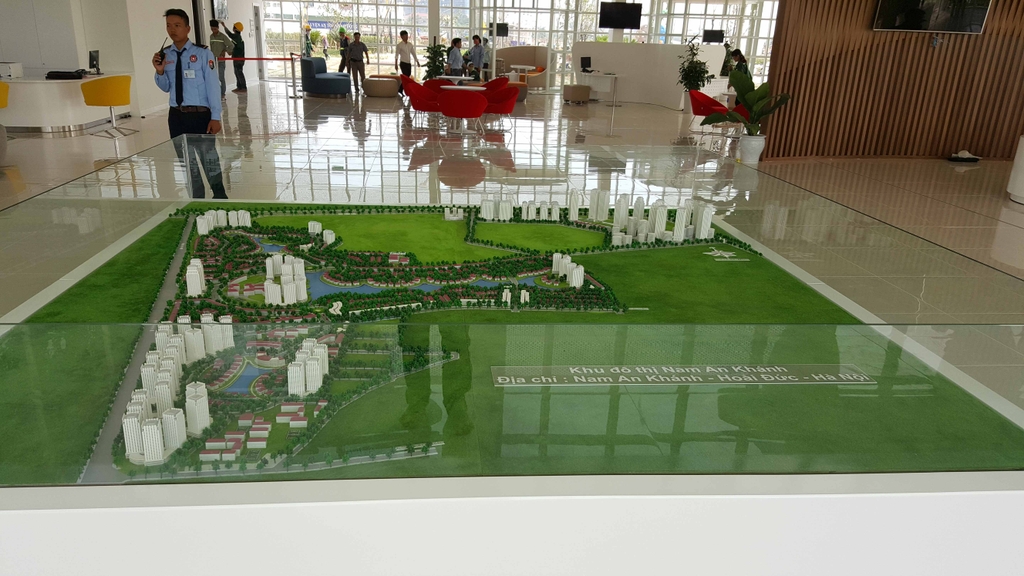 Mô hình kiến trúc quy hoạch thổng thể 1/1500. LH: 0901 62 62 82