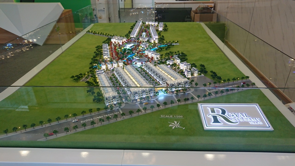 Dự án Royal Streamy Villas -Tỷ lệ 1/250