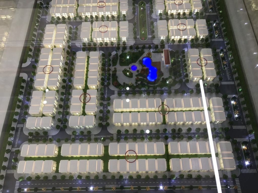 Dự Án ECITY TÂN ĐỨC LONG AN Tỷ Lệ:1/400