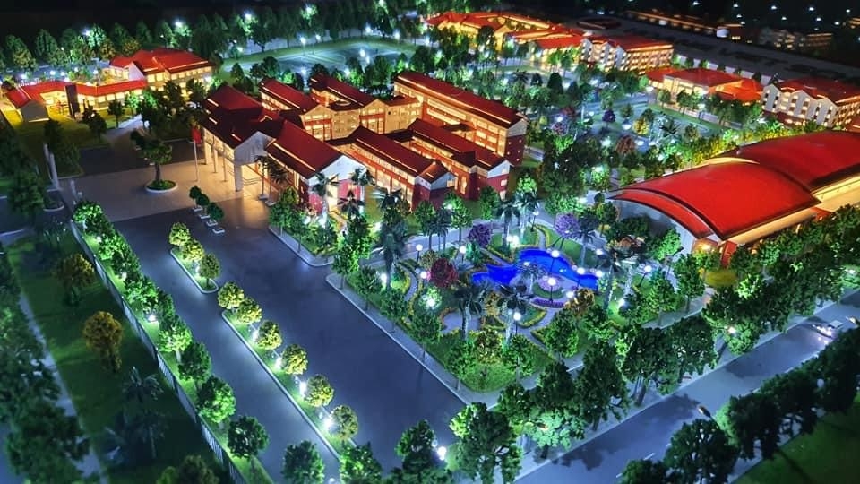 Dự án Trường học Hoàng Việt Tp Buôn Ma Thuột - Tỷ lệ: 1/250