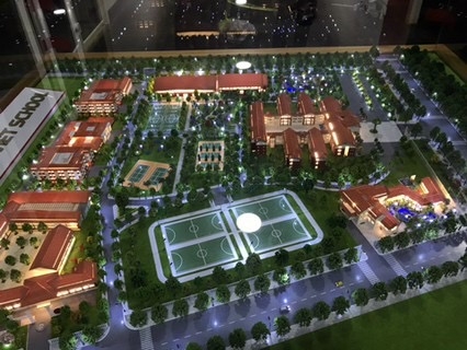 Dự án Trường học Hoàng Việt Tp Buôn Ma Thuột - Tỷ lệ: 1/250