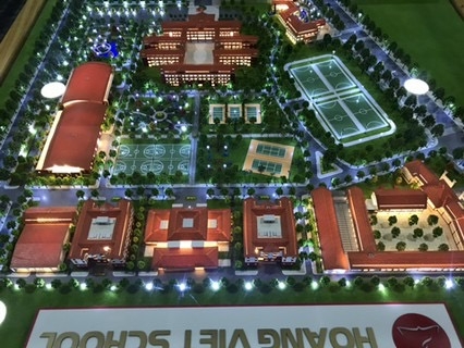 Dự án Trường học Hoàng Việt Tp Buôn Ma Thuột - Tỷ lệ: 1/250