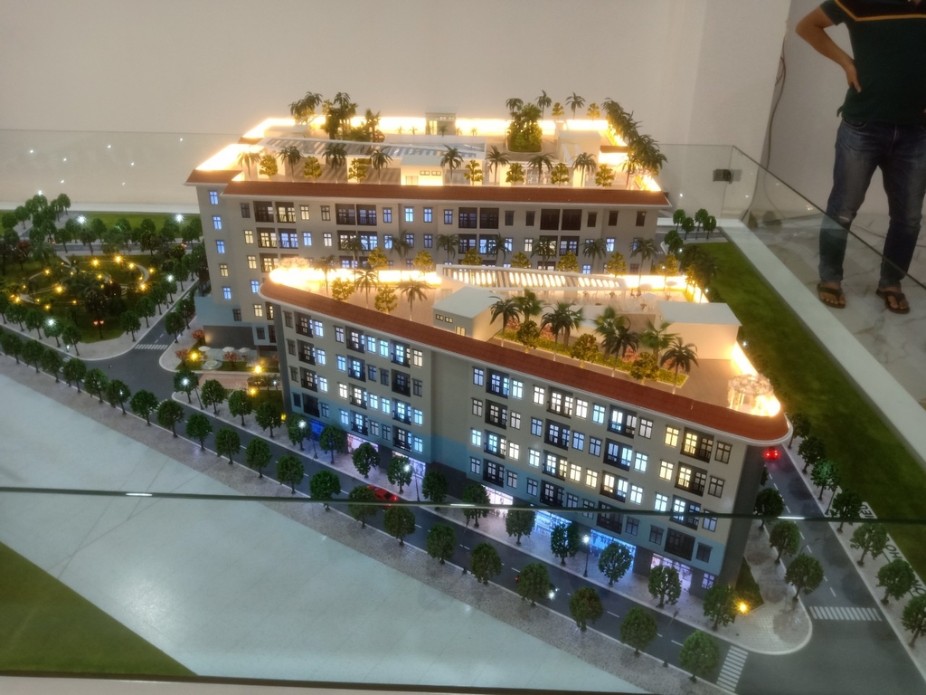 Dự án Vĩnh Long Center - Tỷ lệ: 1/75