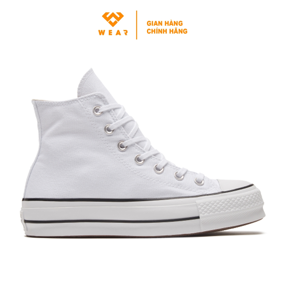 Giày Converse Chuck Taylor All Star Canvas Lift Platform - White - 560846C WearVN Giày Converse Chuck Taylor All Star Canvas Lift Platform - White - 560846C WearVN