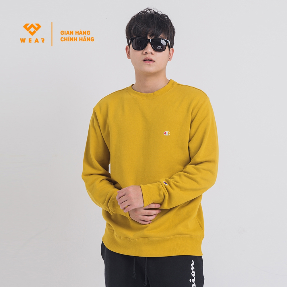 Mustard champion crewneck hotsell