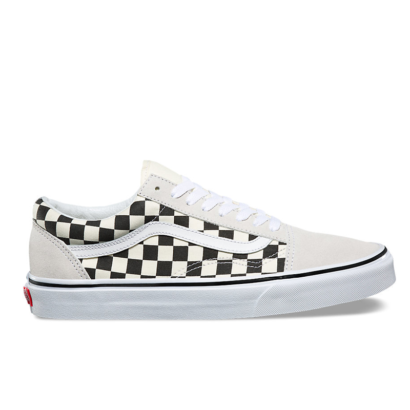 vans old skool checkerboard black white