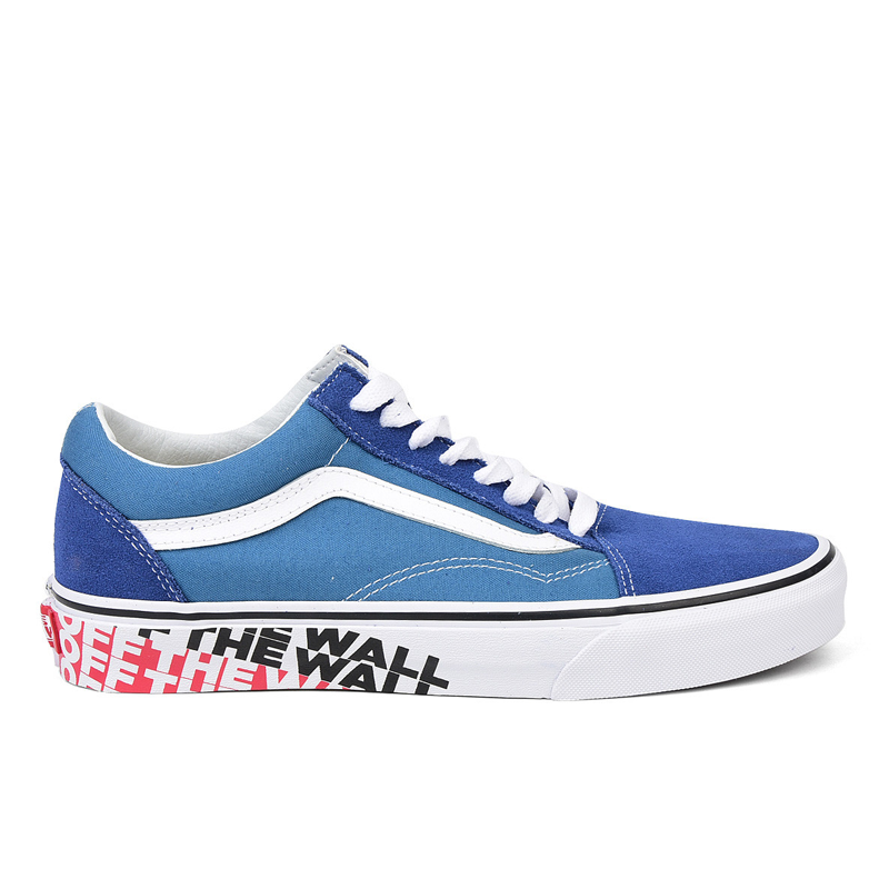 Giày Vans Old Skool Off The Wall Sidewall True Navy - Vn0A38G1Vri Wearvn