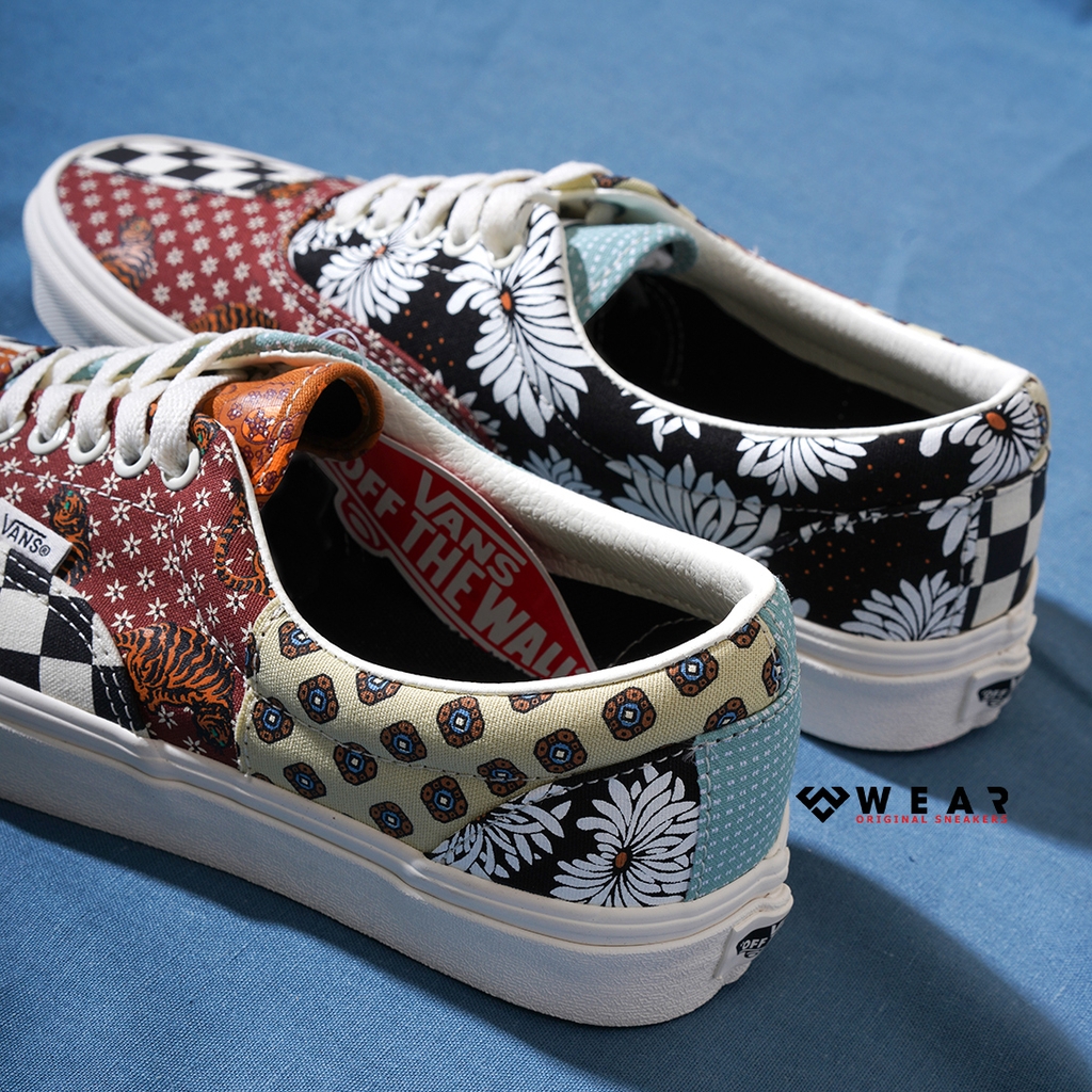 vans era tiger patchwork original