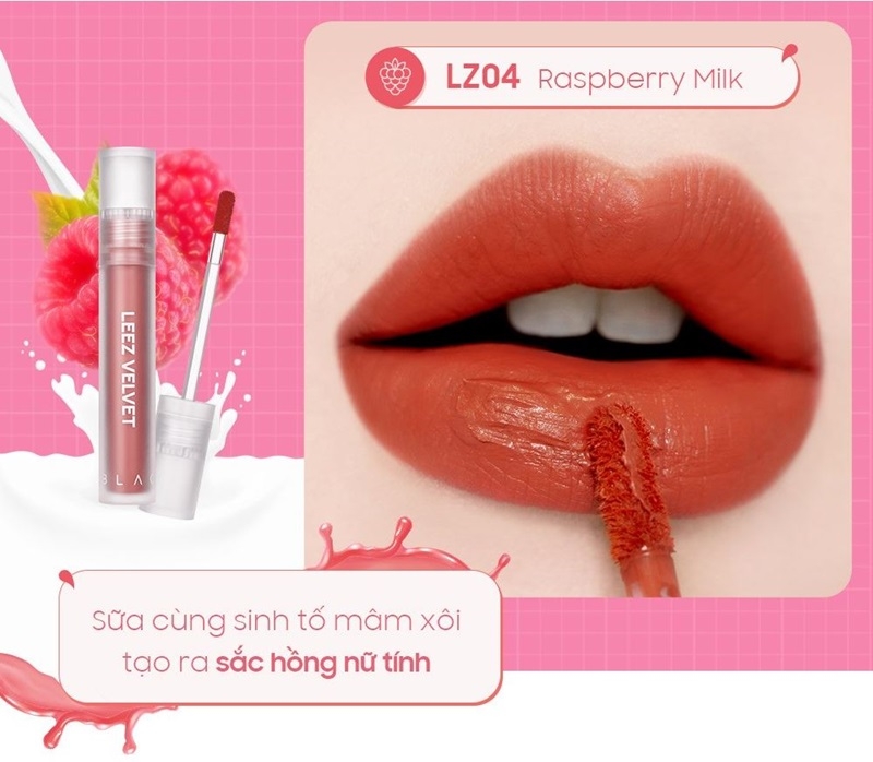 SON BLACK ROUGE LEEZ VELVET TINT LZ04