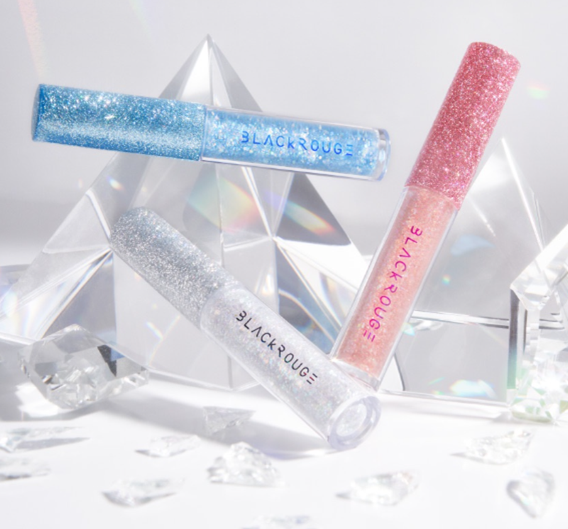 NHŨ MẮT BLACK ROUGE PEARLVELY I GLITTER TRIANGLE GT02