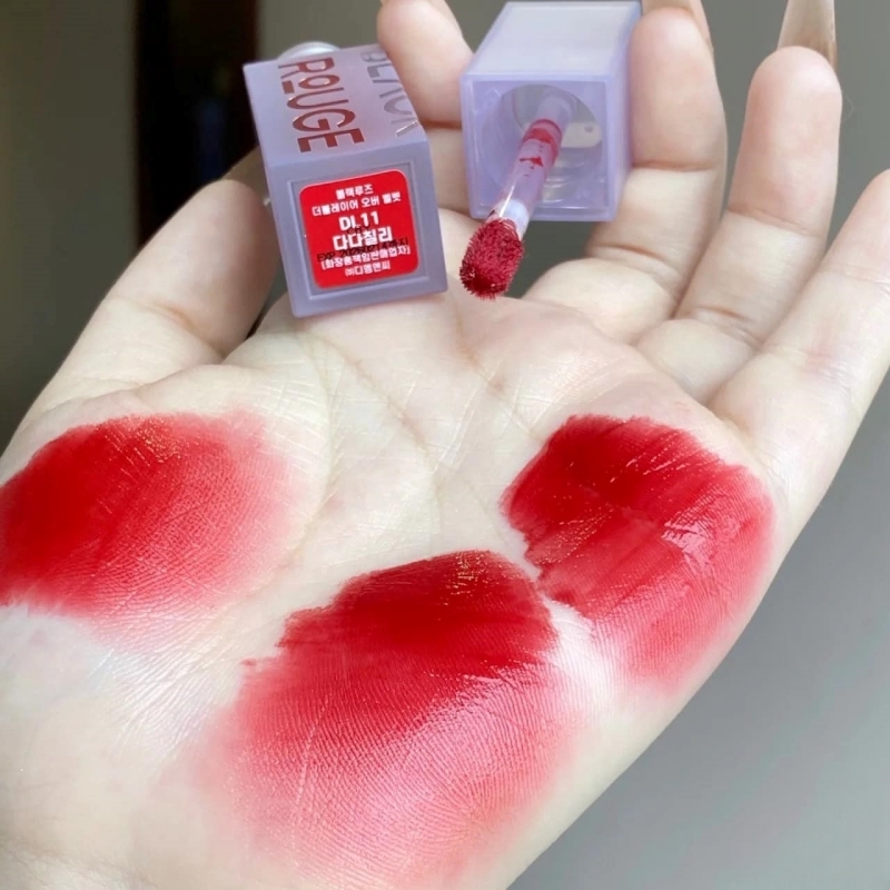 DL11 sắc Đỏ Táo - Son Black Rouge Double Layer Over Velvet