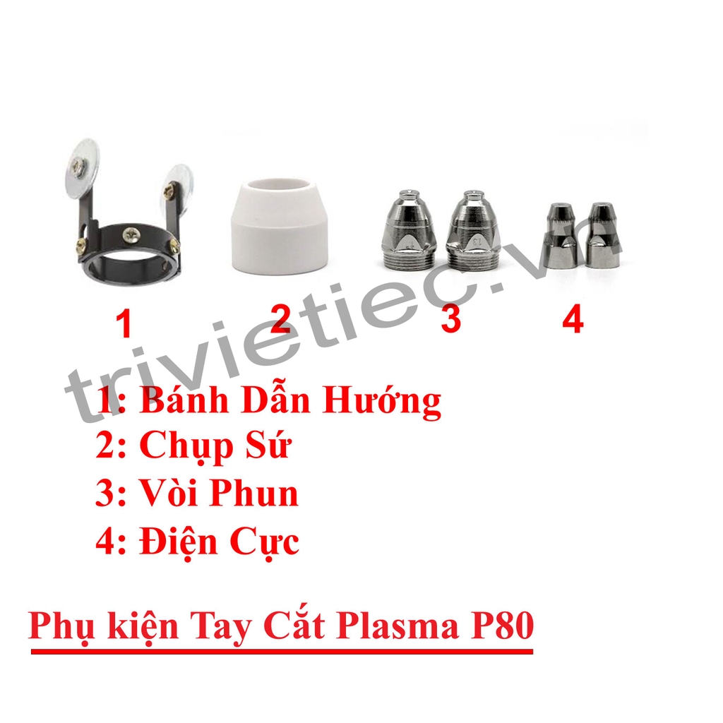 Phụ kiện súng cắt plasma P80 (CUT 80)