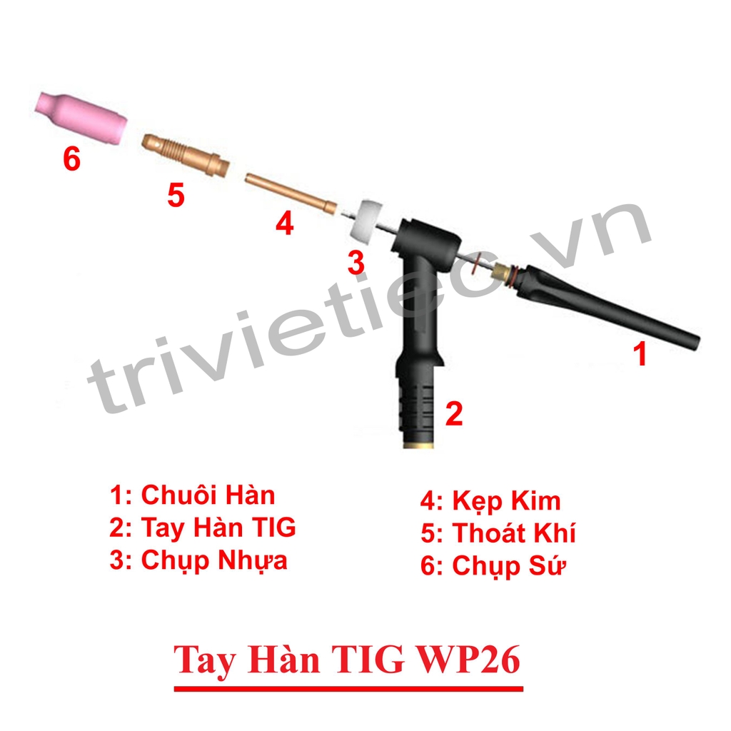 Phụ kiện mỏ hàn WP26