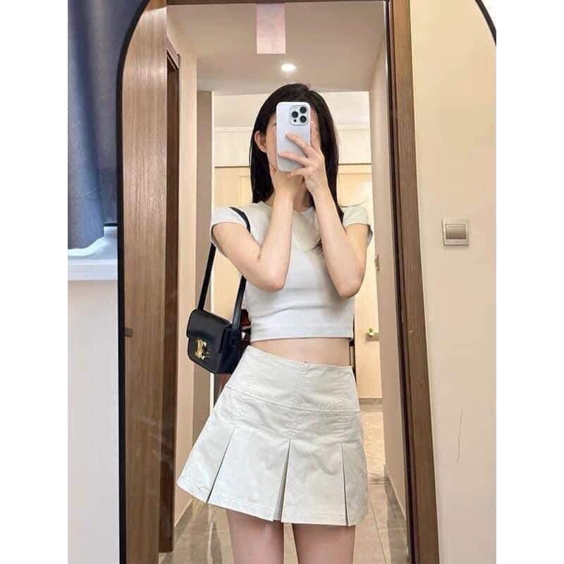 C007 Chân váy xếp ly Zara xuất | Lazada.vn