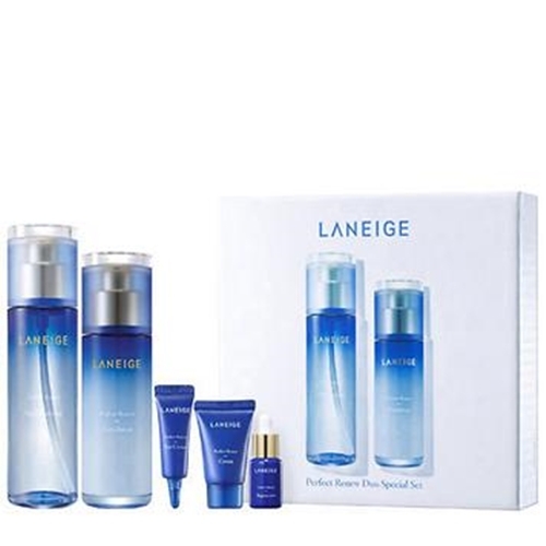 Bộ Dưỡng Da Chống Lão Hóa Laneige Perfect Renew Basic Set (skin 120ml + emulsion 100ml