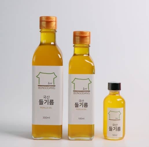 Dầu tía tô ép lạnh nội địa Hàn Quốc (100% nguyên liệu và sản xuất trong nước) / dầu tía tô chất lượng cao/ dầu em bé / dầu dinh dưỡng gia đình /người lớn tuổi