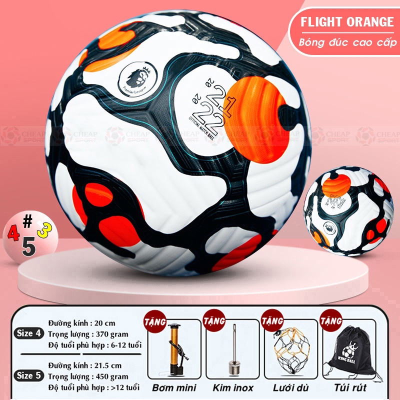 Trái Banh Trẻ Em Worldcup Euro Champions League Ngoại Hạng Anh Quả Bóng Đá King Ball Size Số 3 4 5 Giá Rẻ Thi Đấu Sân Cỏ Nhân Tạo