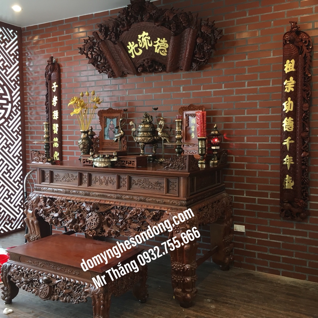 Sập thờ gia tiên đẹp