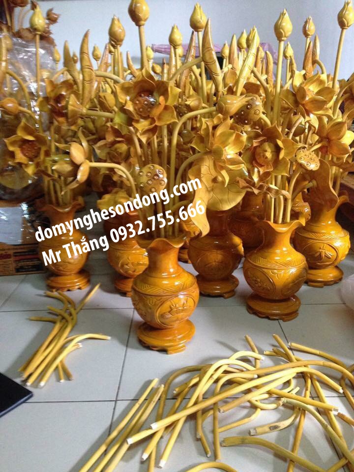 Hoa sen gỗ