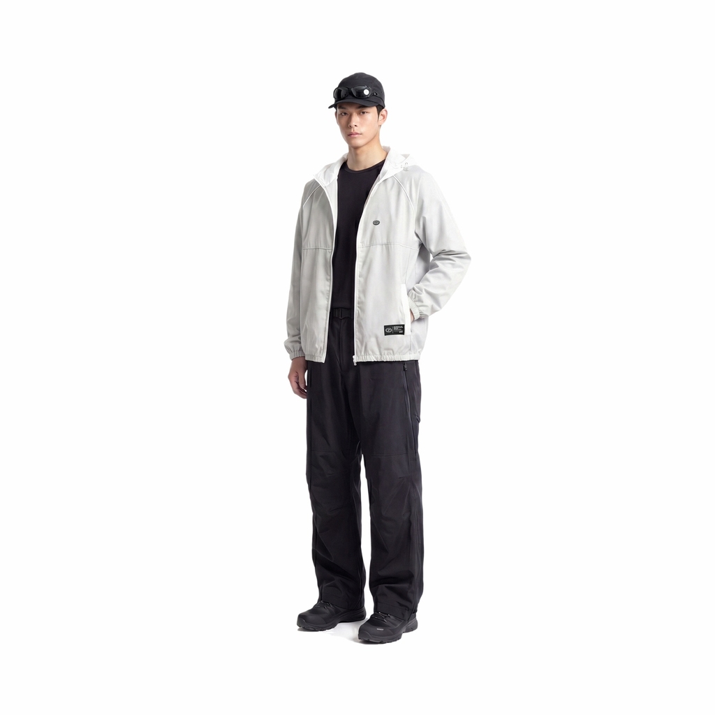 ONTOP Explorer Jacket - Xám Trắng