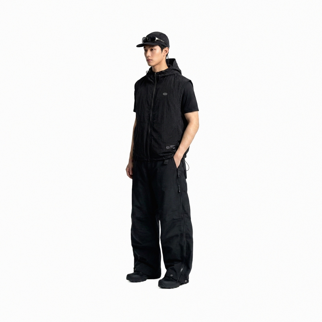 ONTOP Nylon Hooded Vest