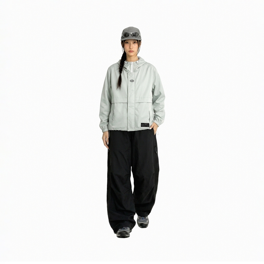 ONTOP Journey Jacket - Xám Trắng