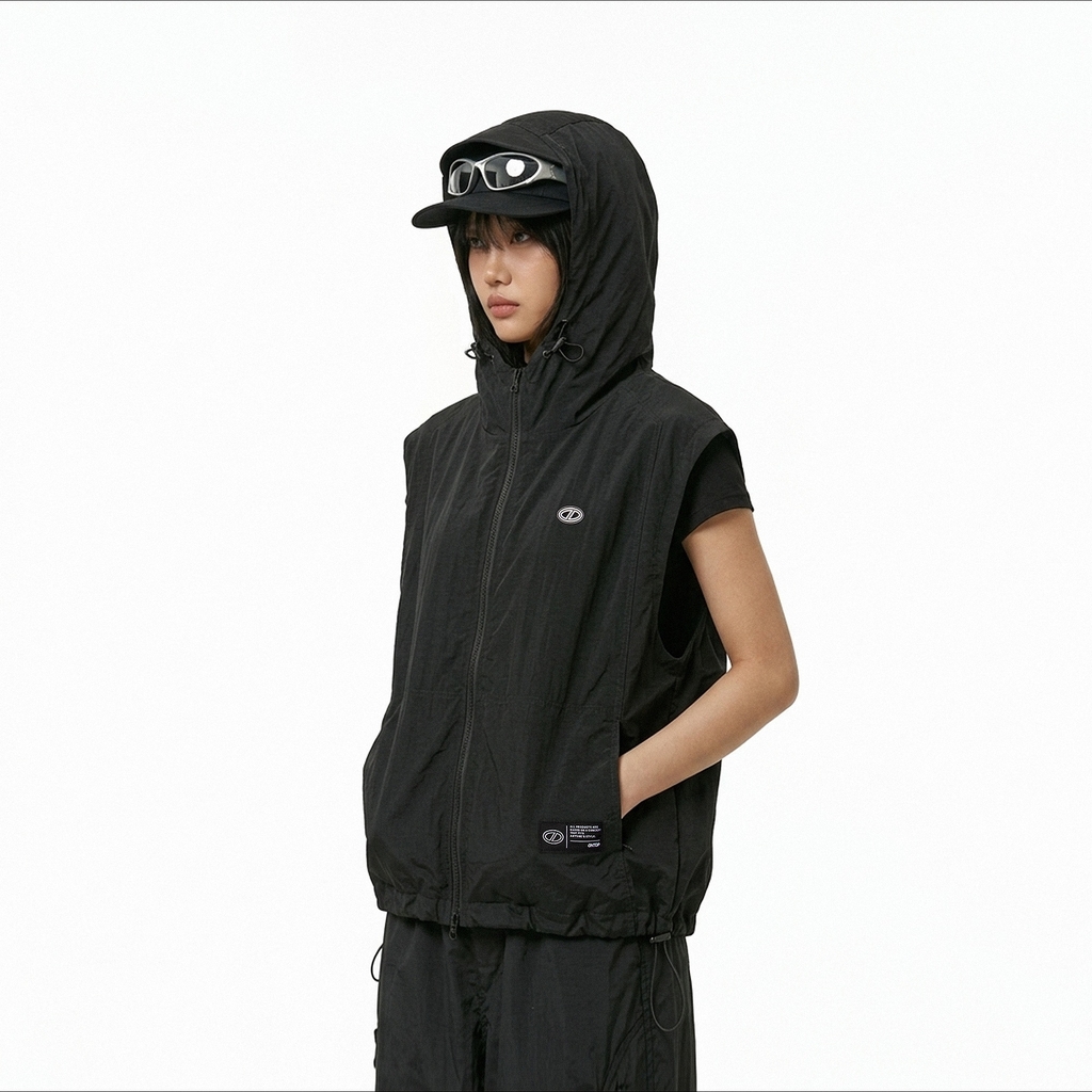 ONTOP Nylon Hooded Vest