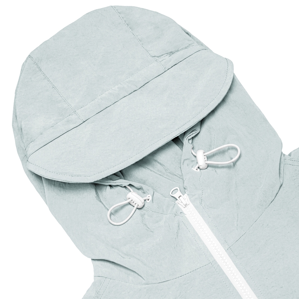 ONTOP Nylon Hooded Vest - Xám