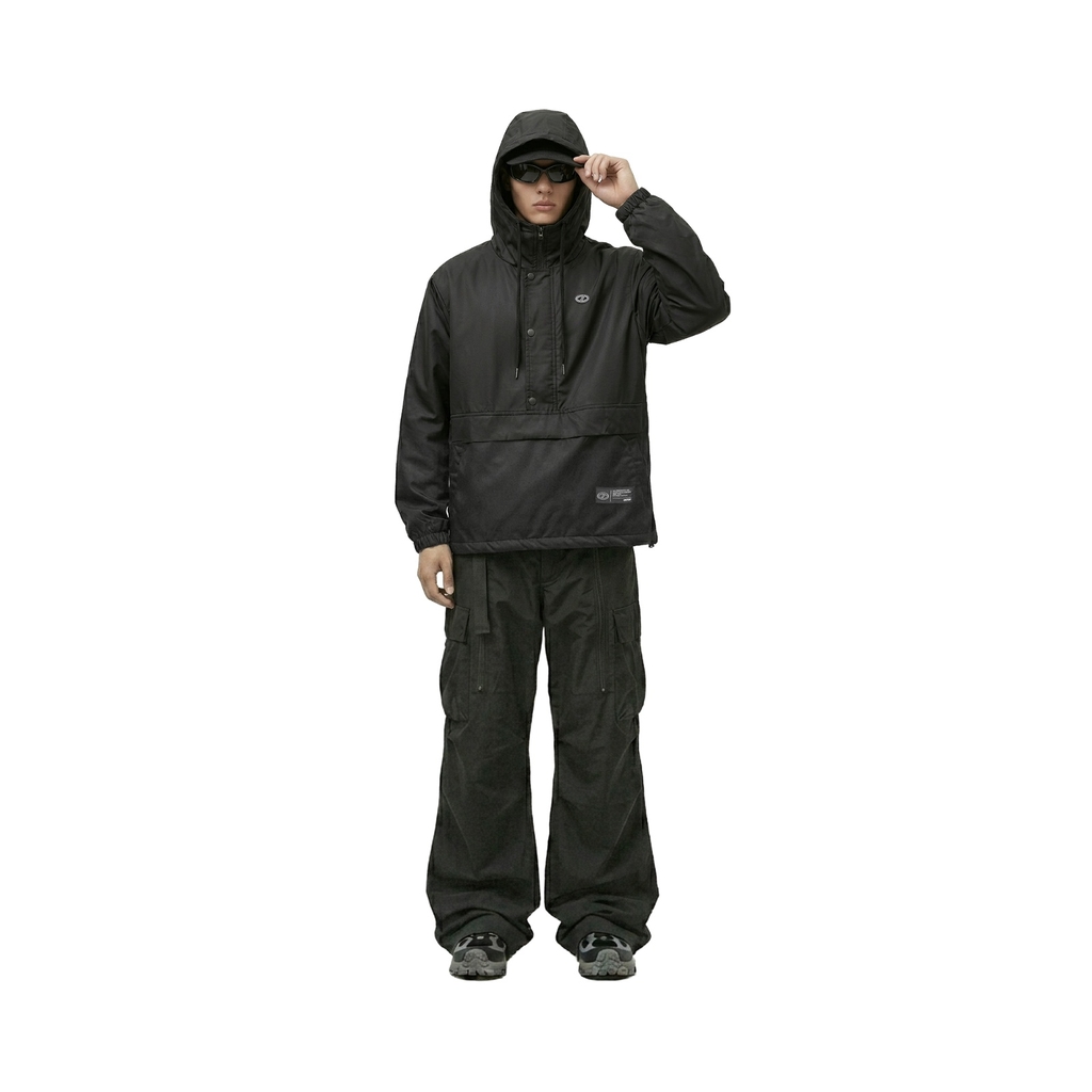 ONTOP Half-Snap Hoodie Jacket