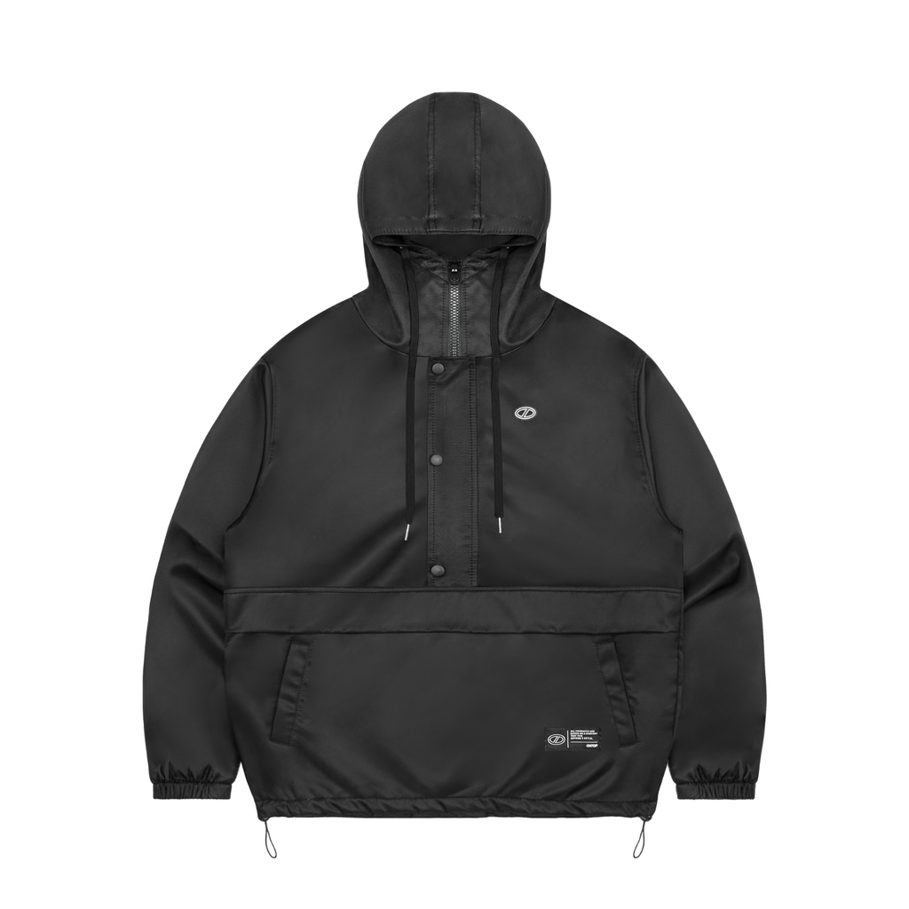 ONTOP Half-Snap Hoodie Jacket