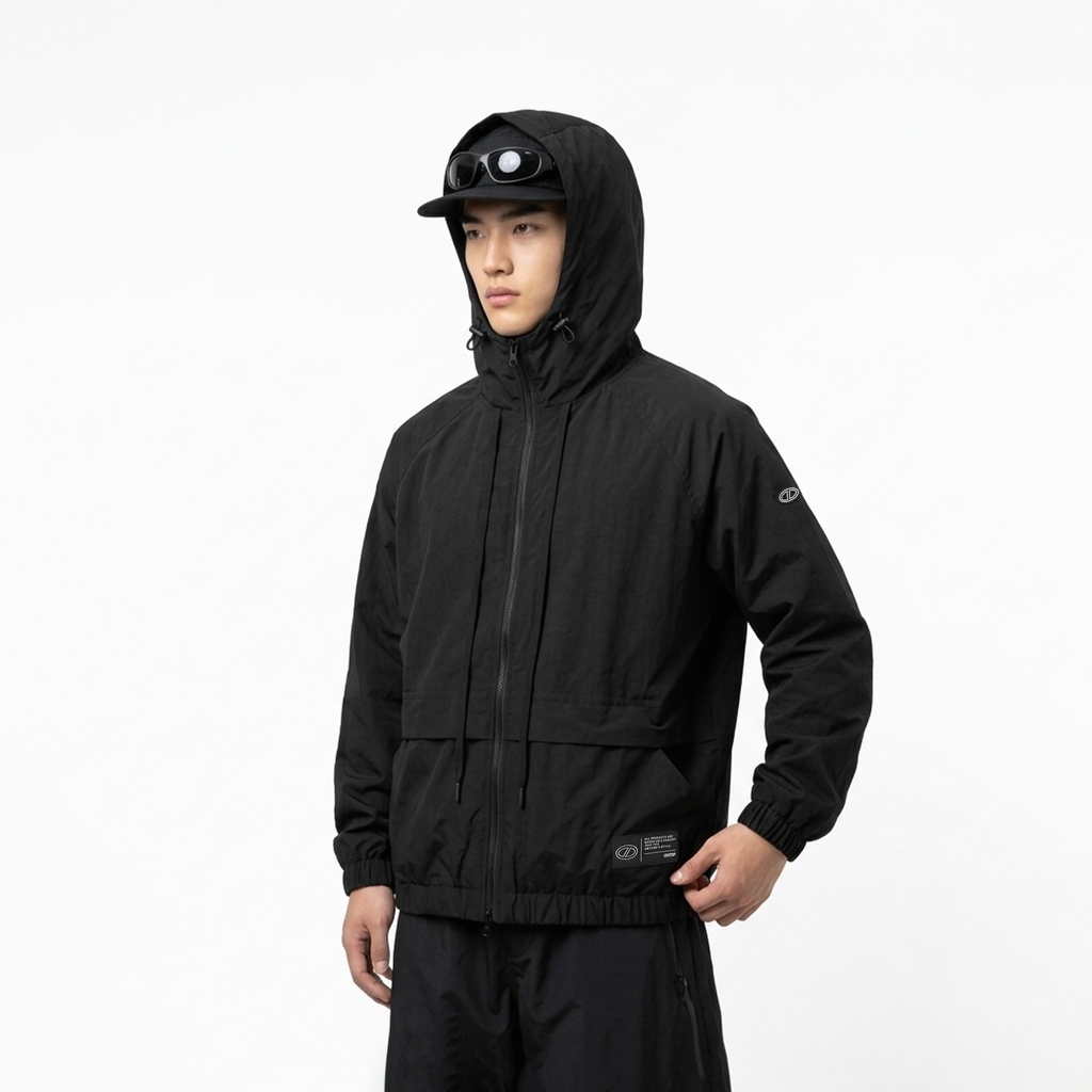 ONTOP Airflow Windbreaker Jacket - Đen