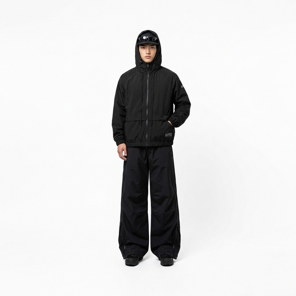 ONTOP Airflow Windbreaker Jacket - Đen