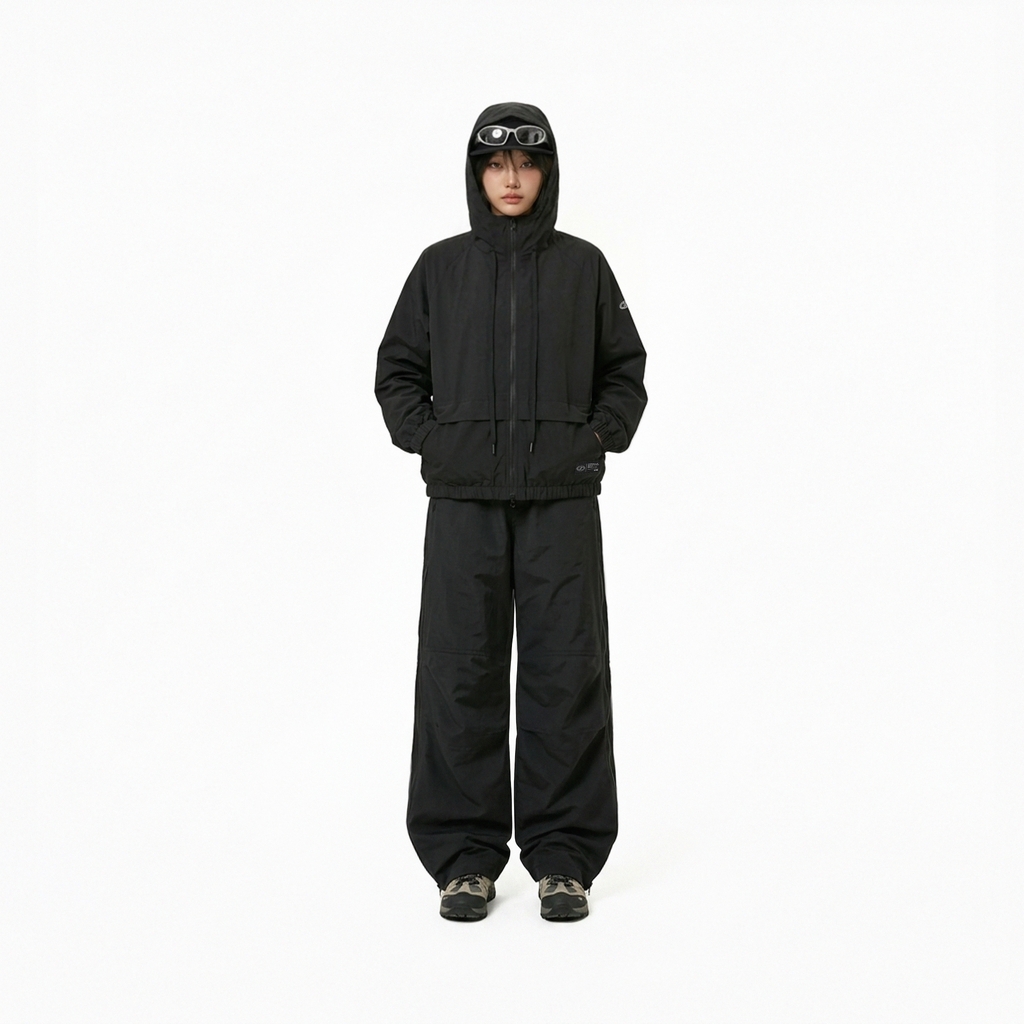 ONTOP Airflow Windbreaker Jacket - Đen