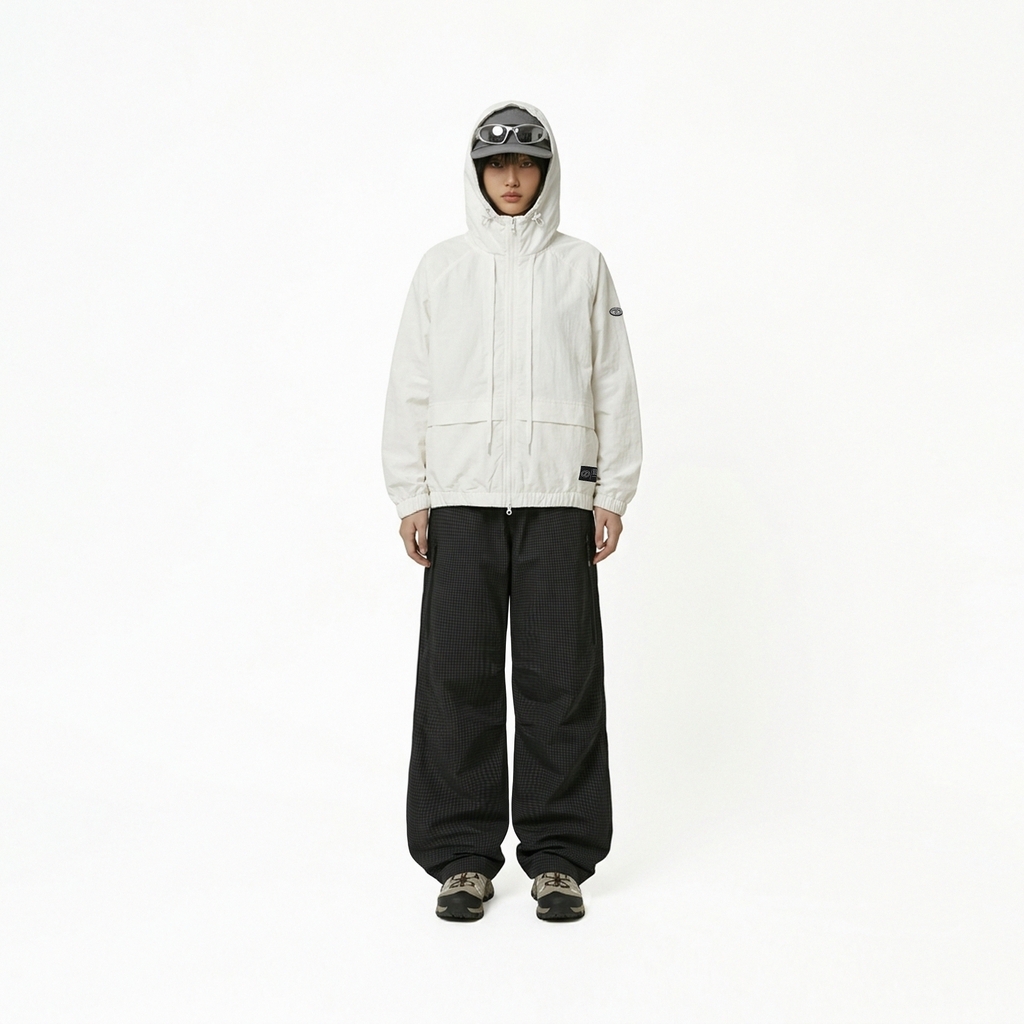 ONTOP Airflow Windbreaker Jacket - Trắng kem