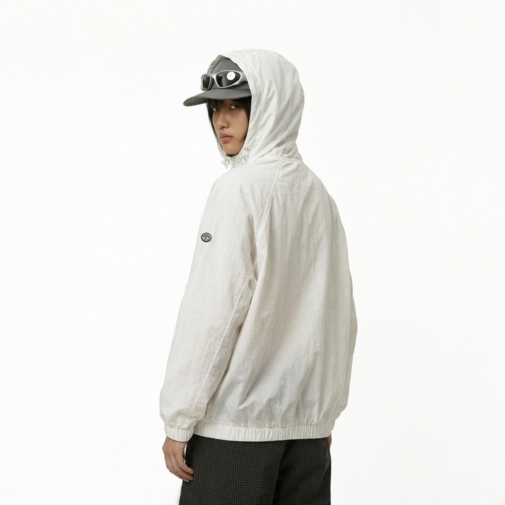 ONTOP Airflow Windbreaker Jacket - Trắng kem