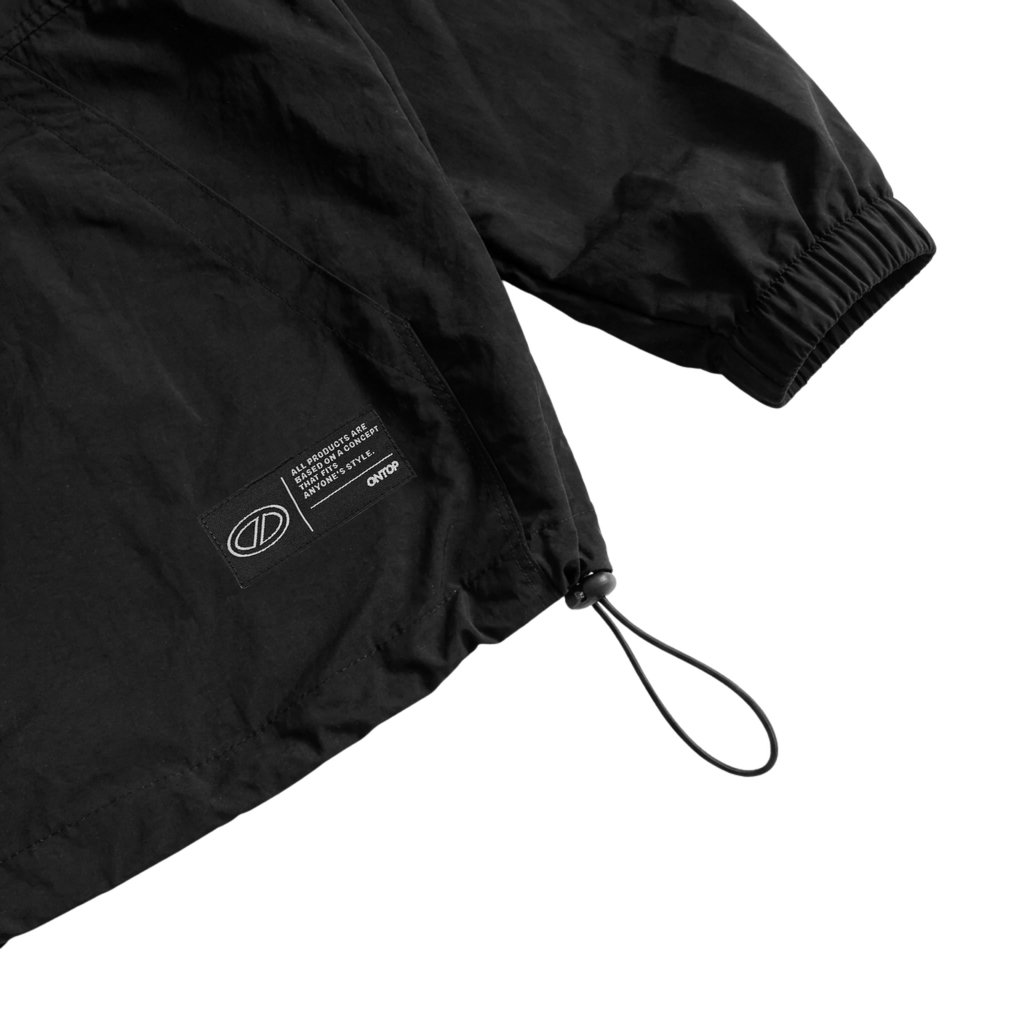 ONTOP Packable Half-Zip Hooded Jacket