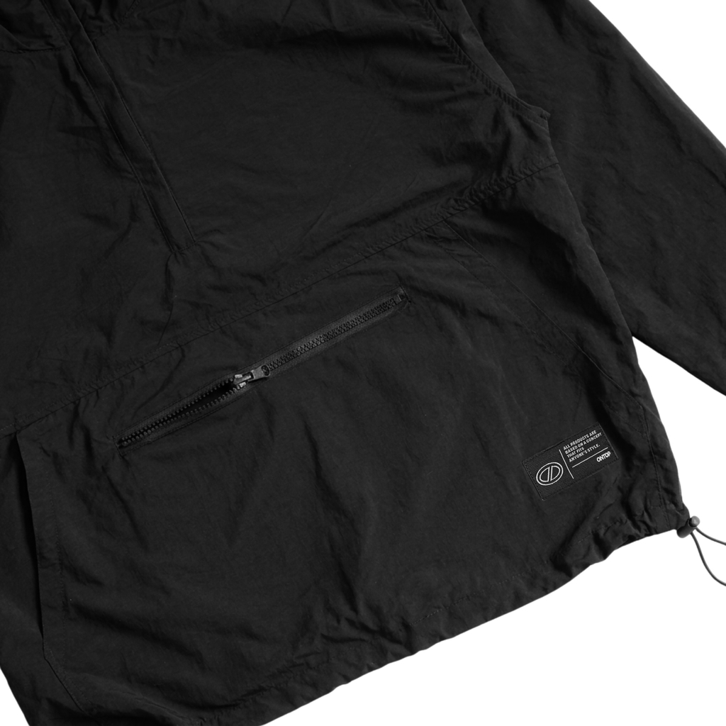 ONTOP Packable Half-Zip Hooded Jacket