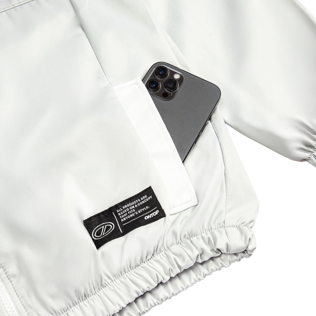 ONTOP Explorer Jacket - Xám Trắng