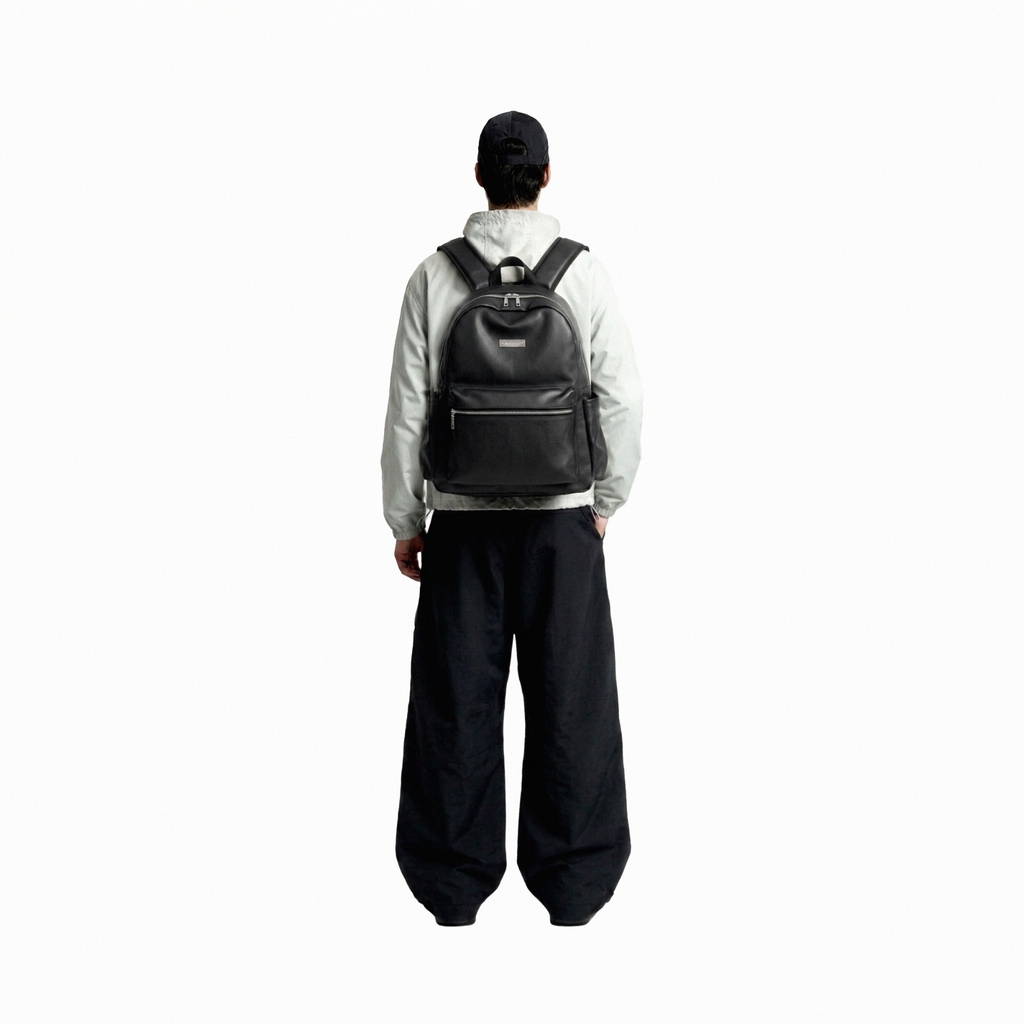ONTOP Basic Leather Backpack