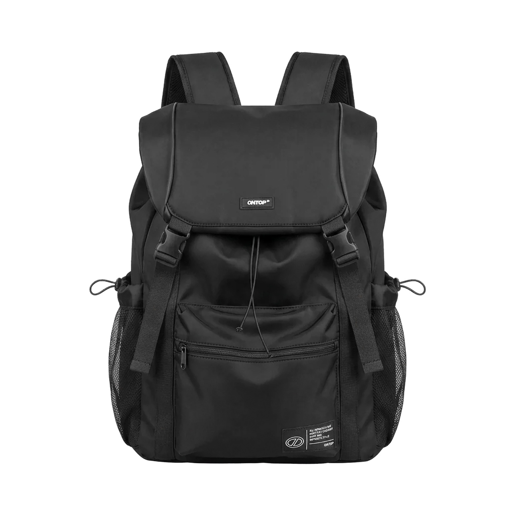 ONTOP Flap-Top Utility Backpack - Đen