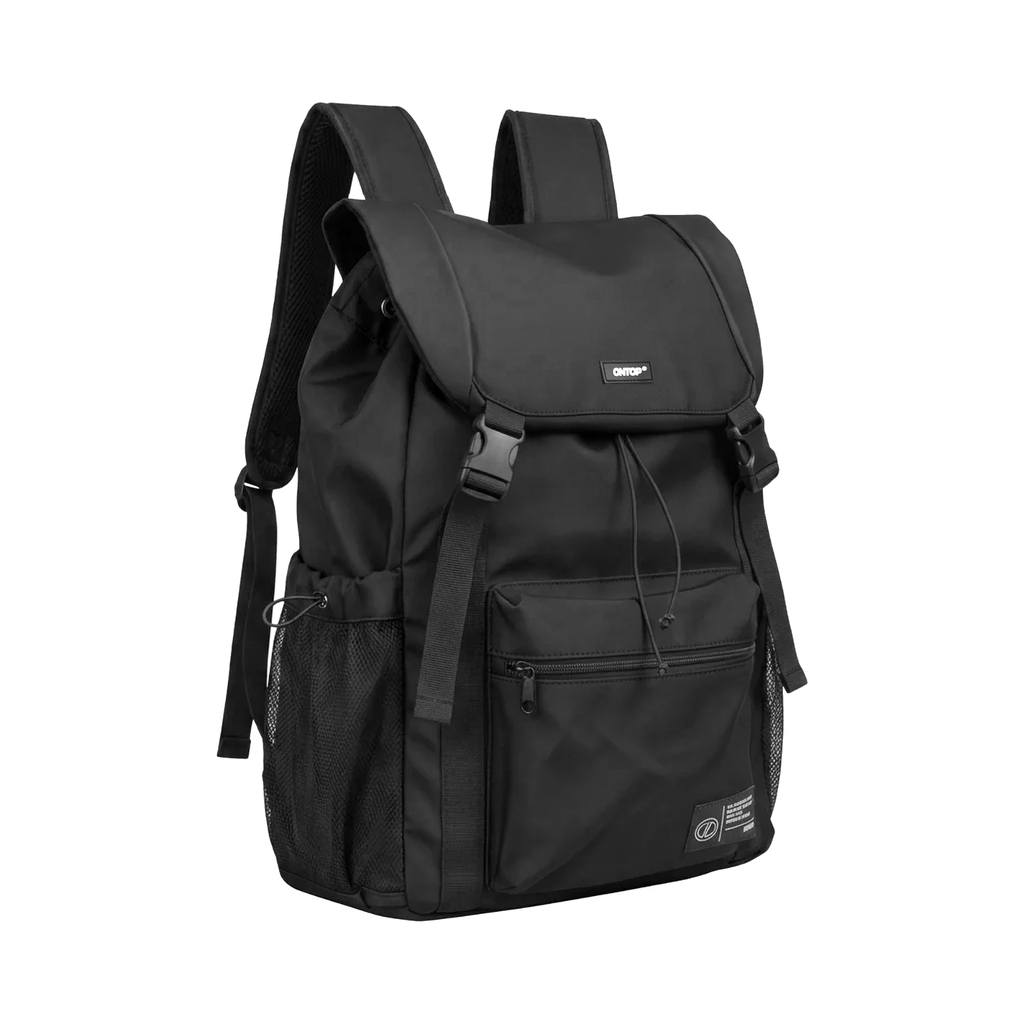 ONTOP Flap-Top Utility Backpack - Đen