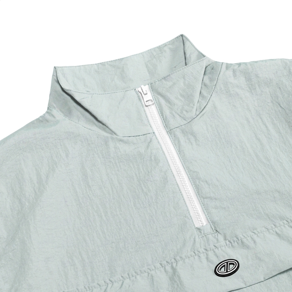 ONTOP Half-Zip Anorak Shirt - Xám