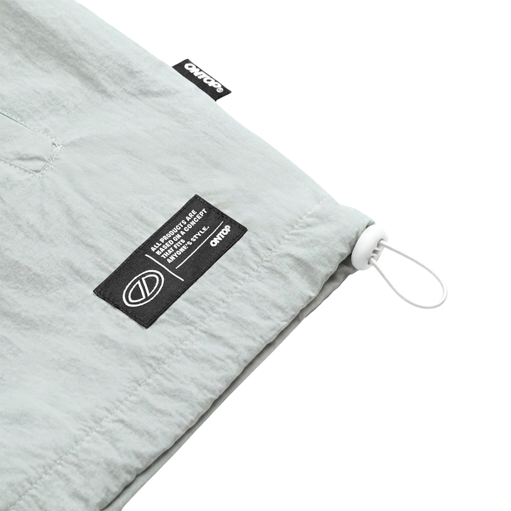 ONTOP Half-Zip Anorak Shirt - Xám